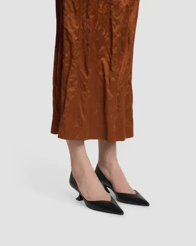 Lanvin 50mm Leather Kitten-Heel Pumps | Thumbnail 6 Lanvin 50mm Leather Kitten-Heel Pumps | Thumbnail 6