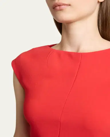 Proenza Schouler Damea Cap-Sleeve Matte Crepe Maxi Dress | Thumbnail 5 Proenza Schouler Damea Cap-Sleeve Matte Crepe Maxi Dress | Thumbnail 5