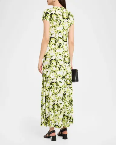 Proenza Schouler White Label Neolani Printed Jersey Maxi Dress | Thumbnail 7 Proenza Schouler White Label Neolani Printed Jersey Maxi Dress | Thumbnail 7