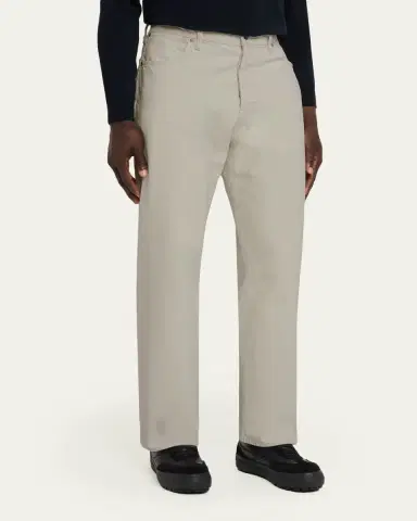 Stone Island Men's Denim Straight-Leg Jeans | Thumbnail 4 Stone Island Men's Denim Straight-Leg Jeans | Thumbnail 4