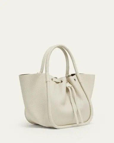 Proenza Schouler Small Ruched Grain Leather Tote Bag | Thumbnail 3