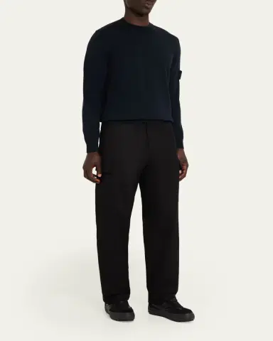 Stone Island Men's Ghost Wool Crewneck Sweater | Thumbnail 2 Stone Island Men's Ghost Wool Crewneck Sweater | Thumbnail 2