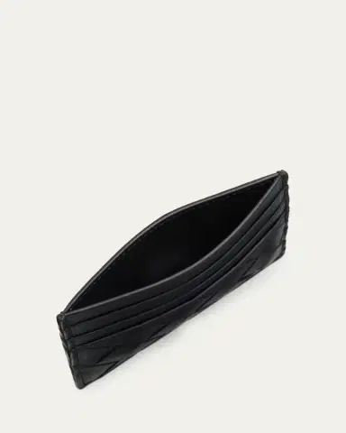 Bottega Veneta Men's Intrecciato Leather Card Holder | Thumbnail 3