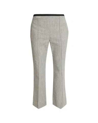 Proenza Schouler Lorenza Static Suiting Flare Pants | Thumbnail 1 Proenza Schouler Lorenza Static Suiting Flare Pants | Thumbnail 1