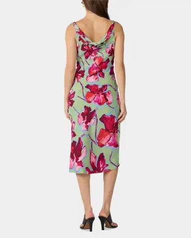 Diane von Furstenberg Delaney Ruched Cowl-Neck Midi Dress | Thumbnail 7 Diane von Furstenberg Delaney Ruched Cowl-Neck Midi Dress | Thumbnail 7