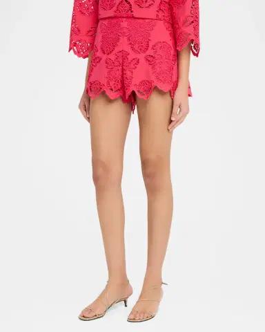Cara Cara Trish Embroidered Pull-On Shorts | Thumbnail 10 Cara Cara Trish Embroidered Pull-On Shorts | Thumbnail 10
