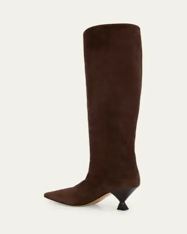 Maria Luca Noa Suede Knee-High Boots | Thumbnail 4 Maria Luca Noa Suede Knee-High Boots | Thumbnail 4