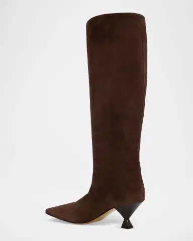 Maria Luca Noa Suede Knee-High Boots | Thumbnail 8 Maria Luca Noa Suede Knee-High Boots | Thumbnail 8