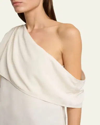 Proenza Schouler Haya Asymmetric Draped Top | Thumbnail 5 Proenza Schouler Haya Asymmetric Draped Top | Thumbnail 5