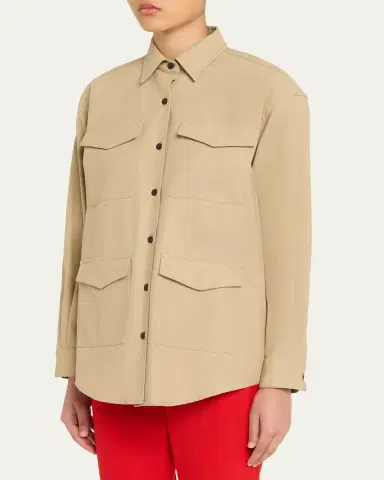 Maria McManus Cargo Pocket Utilitarian Shirt | Thumbnail 4 Maria McManus Cargo Pocket Utilitarian Shirt | Thumbnail 4