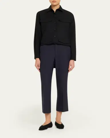Maria McManus High-Rise Straight-Leg Crop Trousers | Thumbnail 2 Maria McManus High-Rise Straight-Leg Crop Trousers | Thumbnail 2