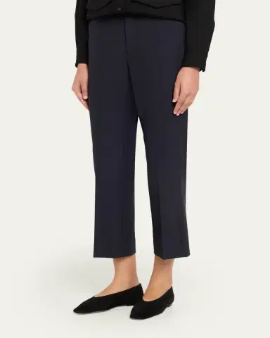 Maria McManus High-Rise Straight-Leg Crop Trousers | Thumbnail 4 Maria McManus High-Rise Straight-Leg Crop Trousers | Thumbnail 4