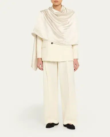 Maria McManus Pleated Straight-Leg Trousers | Thumbnail 2 Maria McManus Pleated Straight-Leg Trousers | Thumbnail 2
