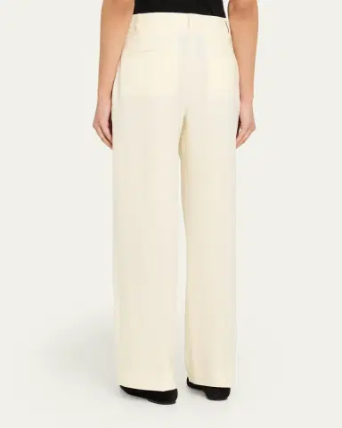 Maria McManus Pleated Straight-Leg Trousers | Thumbnail 3 Maria McManus Pleated Straight-Leg Trousers | Thumbnail 3