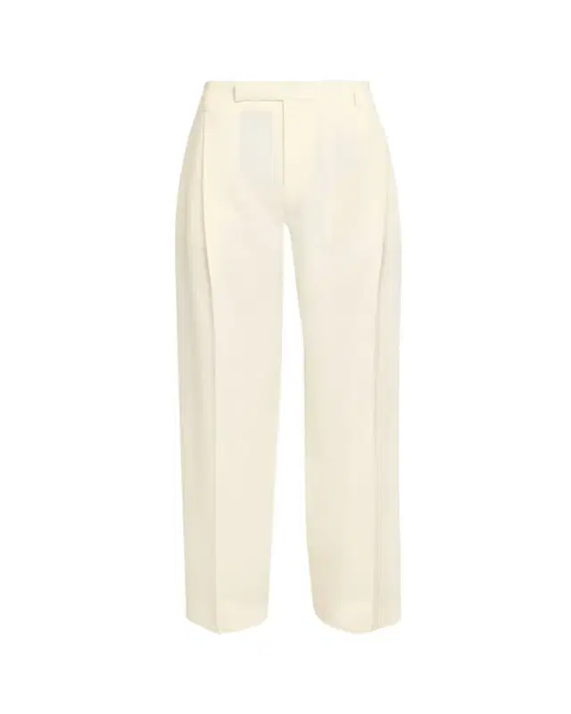 Pleated Straight-Leg Trousers