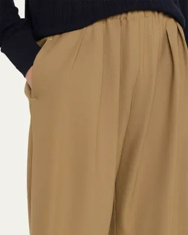 Maria McManus Pleated Wide-Leg Crop Pull-On Trousers | Thumbnail 5 Maria McManus Pleated Wide-Leg Crop Pull-On Trousers | Thumbnail 5