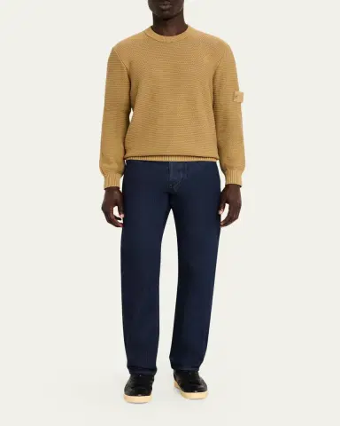 Stone Island Men's Ghost Cotton & Cashmere Crewneck Sweater | Thumbnail 2 Stone Island Men's Ghost Cotton & Cashmere Crewneck Sweater | Thumbnail 2