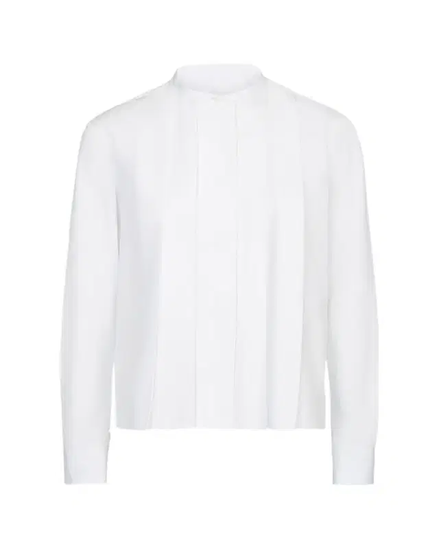TWP Close Call Pleated Cotton Shirt
