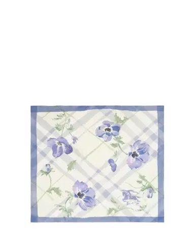 Burberry Watercolor Check Silk Scarf | Thumbnail 1 Burberry Watercolor Check Silk Scarf | Thumbnail 1