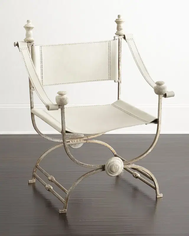 Peninsula Home Collection Martina  Leather Chair