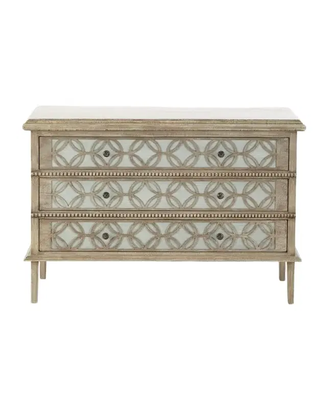 Peninsula Home Collection Cicley Carved 3-Drawer Chest