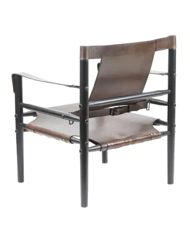 Peninsula Home Collection Karly Leather Accent Chair | Thumbnail 3