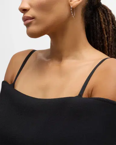 LANA 14K Gold Small Multi Solo Hooked on Hoop Earrings | Thumbnail 5
