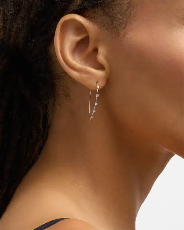 14K Gold Small Multi Solo Hooked on Hoop Earrings