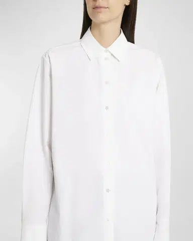 The Row Sisilia Collared Cotton Shirt | Thumbnail 5 The Row Sisilia Collared Cotton Shirt | Thumbnail 5