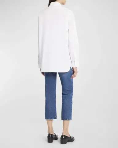 The Row Sisilia Collared Cotton Shirt | Thumbnail 6 The Row Sisilia Collared Cotton Shirt | Thumbnail 6