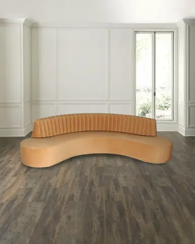 Peninsula Home Collection Kayla Velvet Sofa, 135" | Thumbnail 1 Peninsula Home Collection Kayla Velvet Sofa, 135" | Thumbnail 1