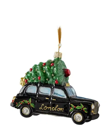 Exclusive London Taxi Christmas Ornament | Thumbnail 1 Exclusive London Taxi Christmas Ornament | Thumbnail 1