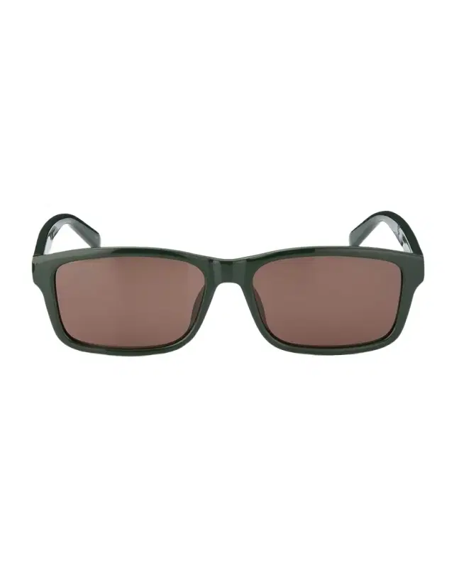 Gucci Men 's  Lines 57mm Rectangular Acetate Sunglasses