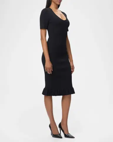 Hervé Léger The Cosette Midi Dress | Thumbnail 4 Hervé Léger The Cosette Midi Dress | Thumbnail 4