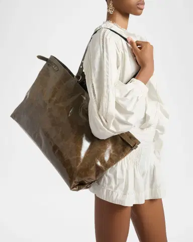Isabel Marant Winna Vintage Leather Tote Bag | Thumbnail 2 Isabel Marant Winna Vintage Leather Tote Bag | Thumbnail 2