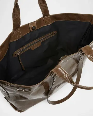Isabel Marant Winna Vintage Leather Tote Bag | Thumbnail 4 Isabel Marant Winna Vintage Leather Tote Bag | Thumbnail 4