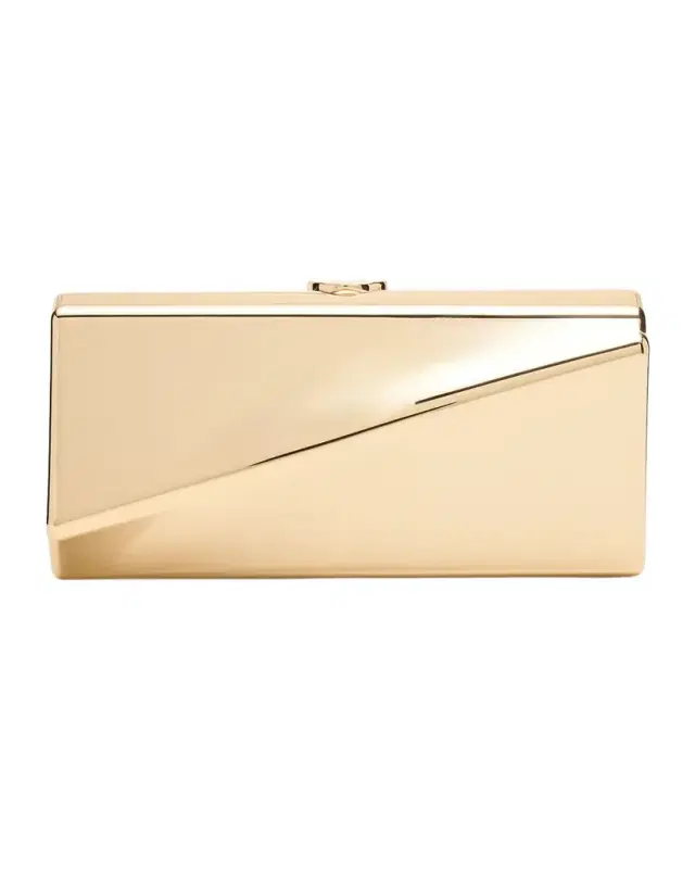 SIMKHAI Ripple Sculptural Clutch Bag