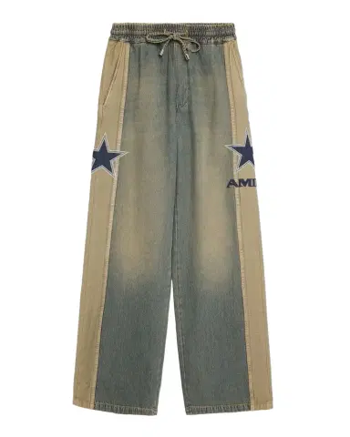 Amiri Men's Sport Denim Track Pants | Thumbnail 1 Amiri Men's Sport Denim Track Pants | Thumbnail 1