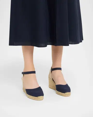 Castañer 65mm Carol Canvas Espadrille Wedge Sandals | Thumbnail 2