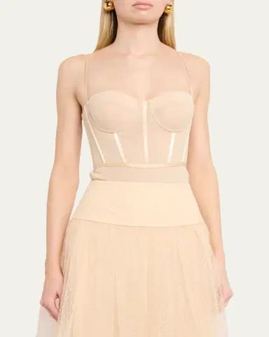 Zimmermann Dot Corset Bodysuit | Thumbnail 13