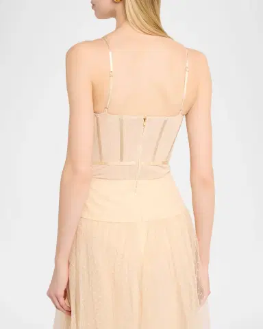 Zimmermann Dot Corset Bodysuit | Thumbnail 3