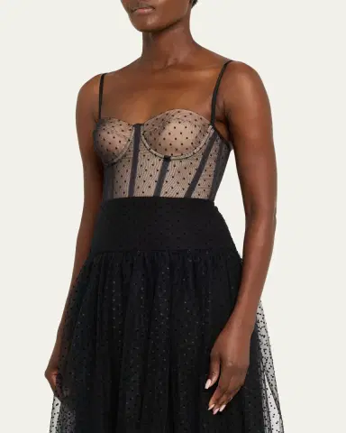 Zimmermann Dot Corset Bodysuit | Thumbnail 9