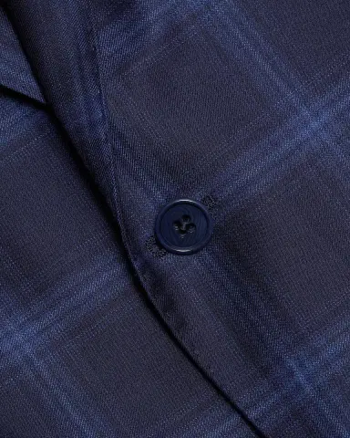 Emporio Armani Men's Wool Plaid Single-Breasted Sport Coat | Thumbnail 7 Emporio Armani Men's Wool Plaid Single-Breasted Sport Coat | Thumbnail 7