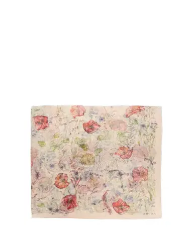 Alexander McQueen Skull & Spider Floral Scarf | Thumbnail 1