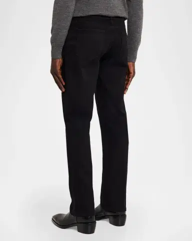 Monfrère Men's Caine Noire Black Denim Straight-Leg Jeans | Thumbnail 3 Monfrère Men's Caine Noire Black Denim Straight-Leg Jeans | Thumbnail 3