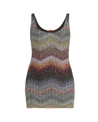 Missoni Sequin Wefted Loom Knit Mini Dress | Thumbnail 1