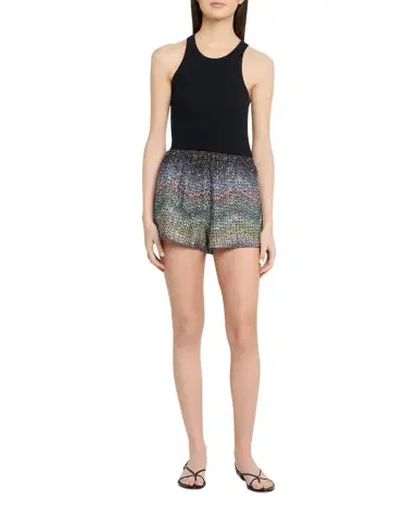 Missoni Paillette Chevron Pull-On Shorts | Thumbnail 1