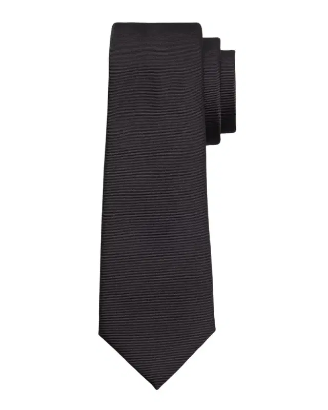 Versace Men 's Embroidered Medusa Silk Tie