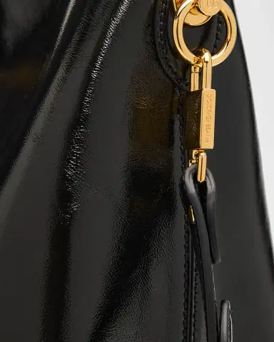 Dolce & Gabbana Vittoria Glossy Leather Crossbody Bag | Thumbnail 5 Dolce & Gabbana Vittoria Glossy Leather Crossbody Bag | Thumbnail 5