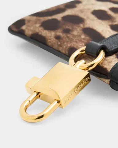 Dolce & Gabbana Necessaire Animal-Print Pouch Bag | Thumbnail 5